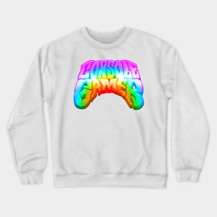 CONSOLE GAMER - Rainbow Crewneck Sweatshirt